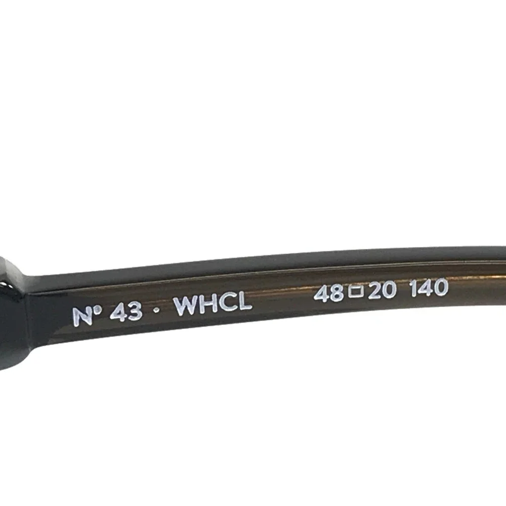 Etnia Barcelona Eyeglasses Frames CHROMA N43 WHCL White Clear Tortoise 48-20-140